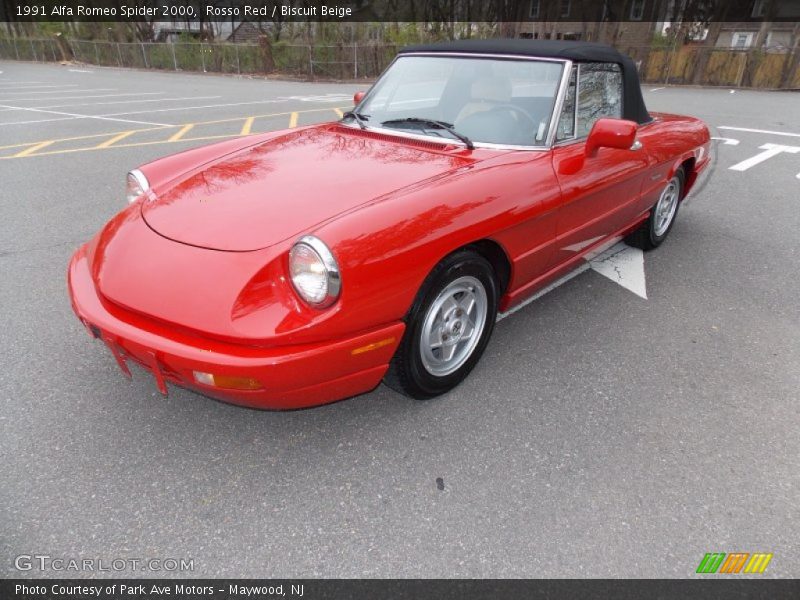 Front 3/4 View of 1991 Spider 2000