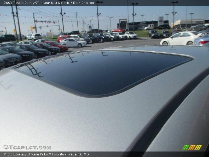 Lunar Mist Metallic / Dark Charcoal 2003 Toyota Camry SE