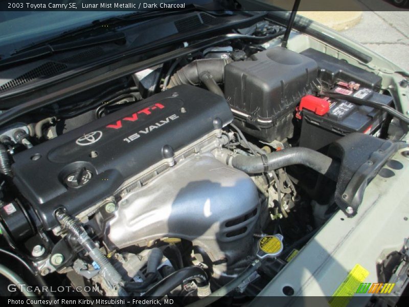 Lunar Mist Metallic / Dark Charcoal 2003 Toyota Camry SE