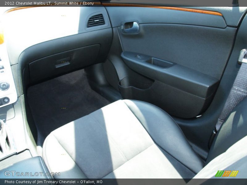 Summit White / Ebony 2012 Chevrolet Malibu LT