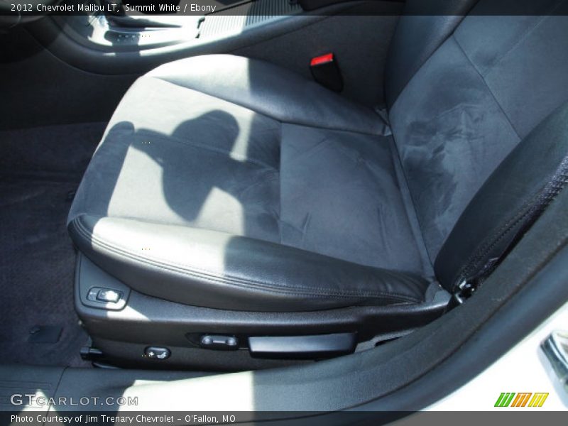 Summit White / Ebony 2012 Chevrolet Malibu LT