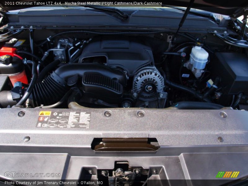 Mocha Steel Metallic / Light Cashmere/Dark Cashmere 2011 Chevrolet Tahoe LTZ 4x4