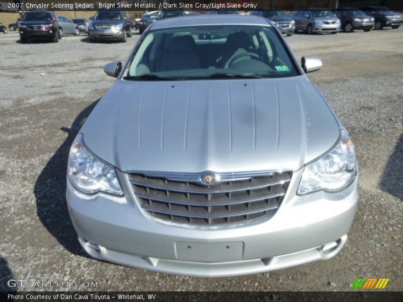 Bright Silver Metallic / Dark Slate Gray/Light Slate Gray 2007 Chrysler Sebring Sedan