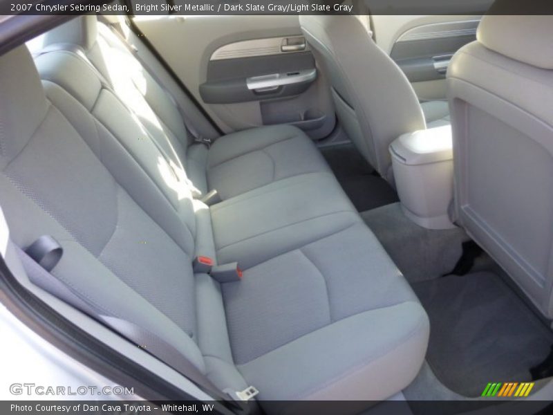 Bright Silver Metallic / Dark Slate Gray/Light Slate Gray 2007 Chrysler Sebring Sedan