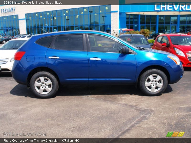 Indigo Blue / Black 2010 Nissan Rogue S