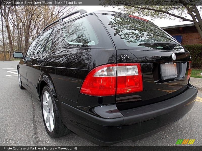 Black / Sand Beige 2004 Saab 9-5 Arc Sport Wagon