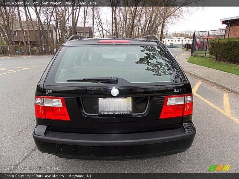 Black / Sand Beige 2004 Saab 9-5 Arc Sport Wagon