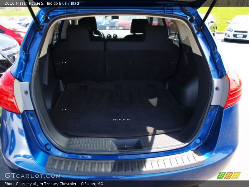 Indigo Blue / Black 2010 Nissan Rogue S