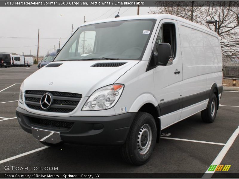 Arctic White / Lima Black Fabric 2013 Mercedes-Benz Sprinter 2500 Cargo Van