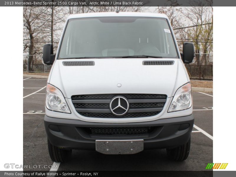 Arctic White / Lima Black Fabric 2013 Mercedes-Benz Sprinter 2500 Cargo Van