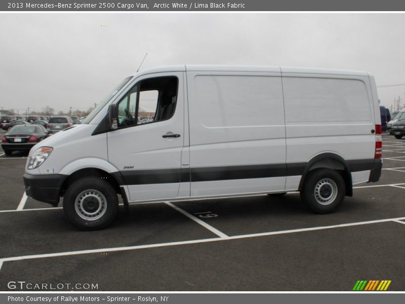 Arctic White / Lima Black Fabric 2013 Mercedes-Benz Sprinter 2500 Cargo Van