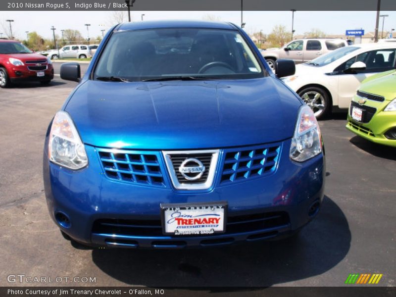 Indigo Blue / Black 2010 Nissan Rogue S