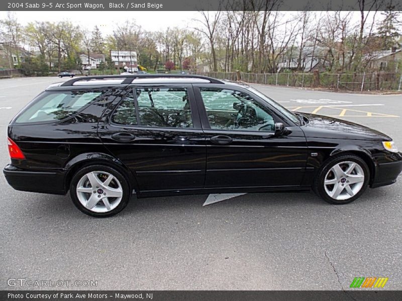 Black / Sand Beige 2004 Saab 9-5 Arc Sport Wagon