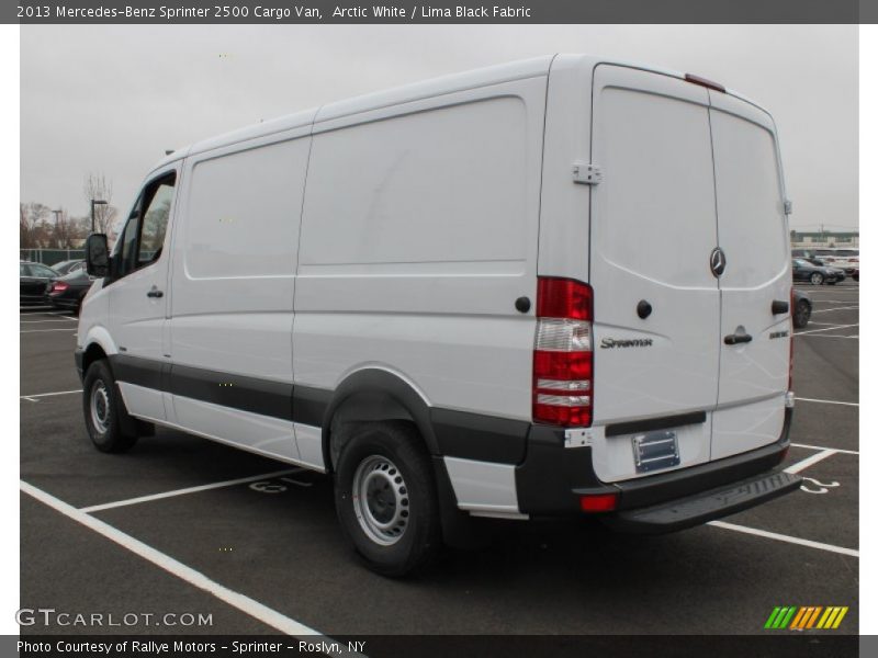 Arctic White / Lima Black Fabric 2013 Mercedes-Benz Sprinter 2500 Cargo Van