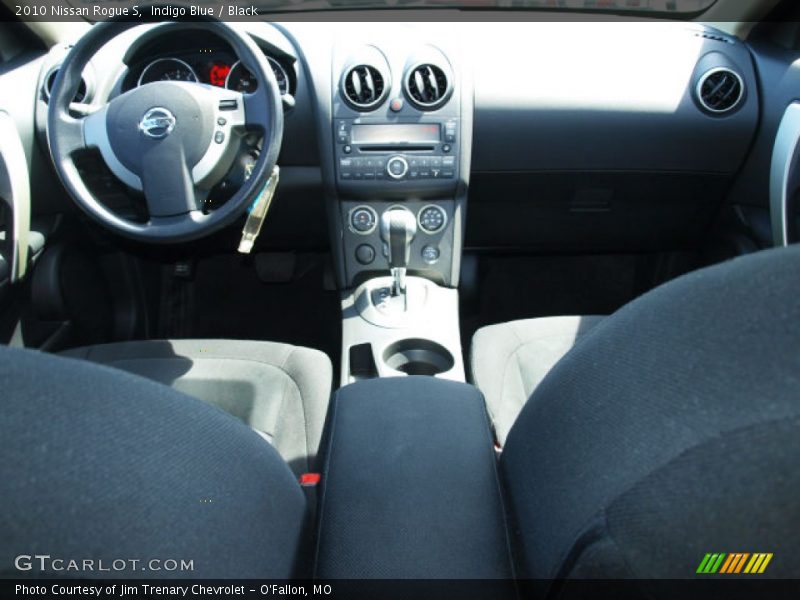 Indigo Blue / Black 2010 Nissan Rogue S