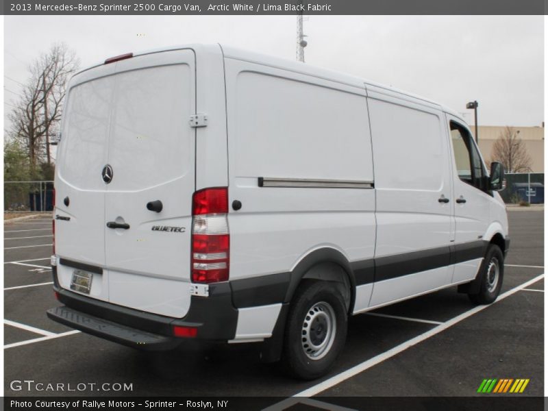 Arctic White / Lima Black Fabric 2013 Mercedes-Benz Sprinter 2500 Cargo Van