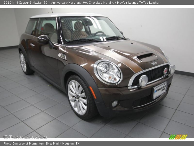 Hot Chocolate Metallic / Mayfair Lounge Toffee Leather 2010 Mini Cooper S Mayfair 50th Anniversary Hardtop
