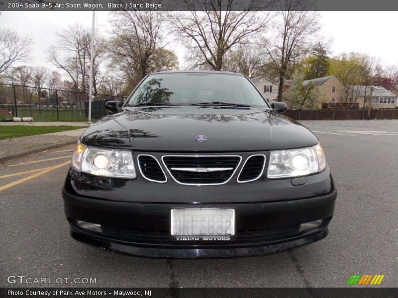 Black / Sand Beige 2004 Saab 9-5 Arc Sport Wagon
