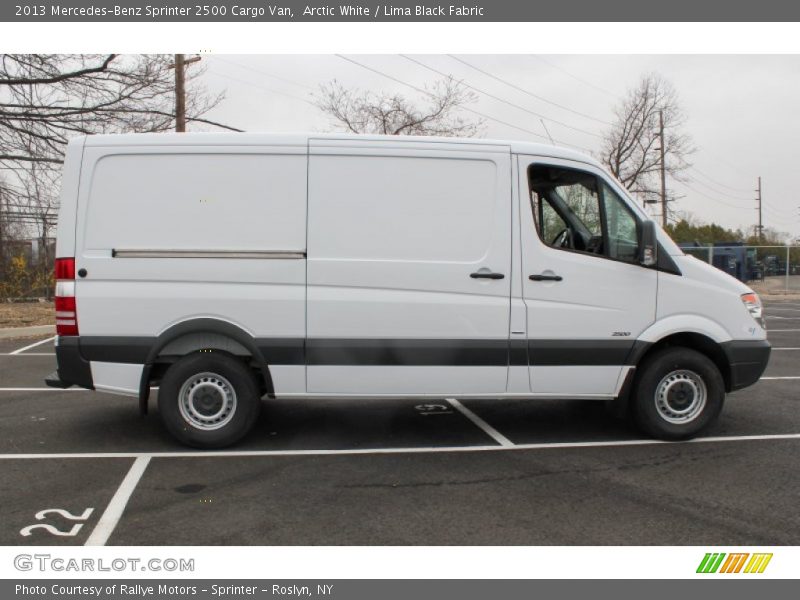 Arctic White / Lima Black Fabric 2013 Mercedes-Benz Sprinter 2500 Cargo Van