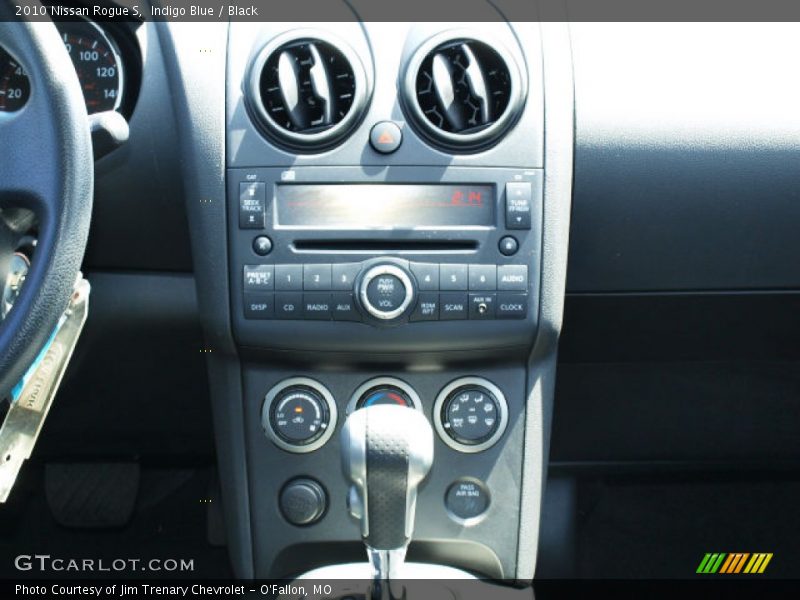 Indigo Blue / Black 2010 Nissan Rogue S