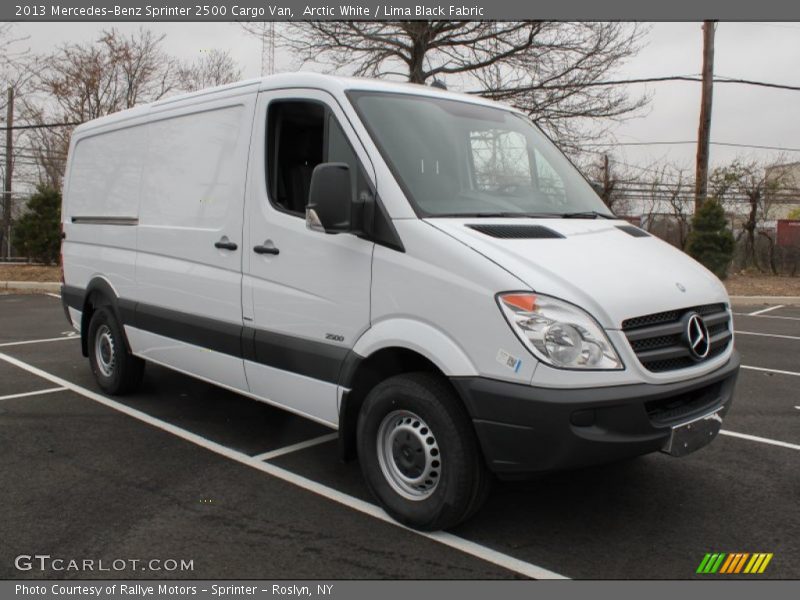 Arctic White / Lima Black Fabric 2013 Mercedes-Benz Sprinter 2500 Cargo Van