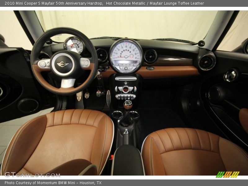 Dashboard of 2010 Cooper S Mayfair 50th Anniversary Hardtop