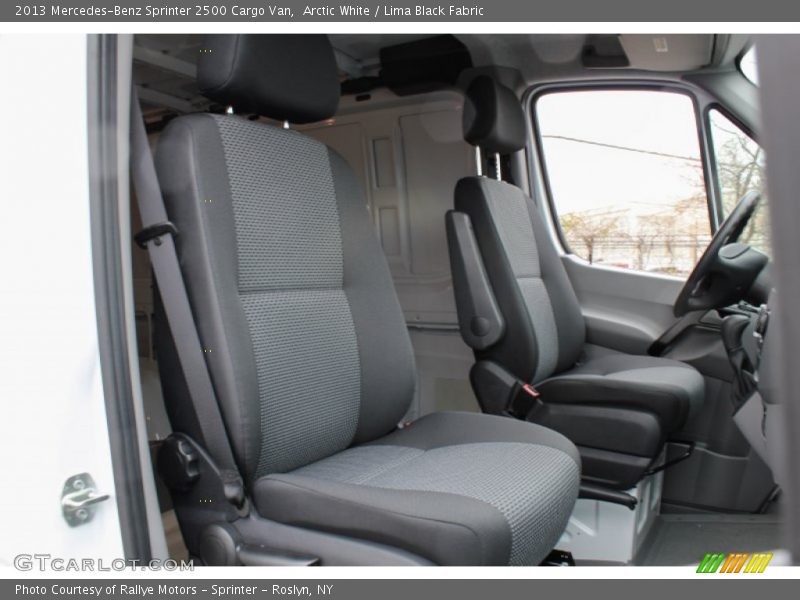 Arctic White / Lima Black Fabric 2013 Mercedes-Benz Sprinter 2500 Cargo Van