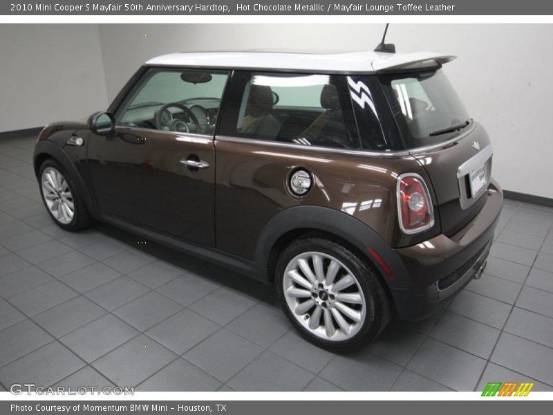  2010 Cooper S Mayfair 50th Anniversary Hardtop Hot Chocolate Metallic