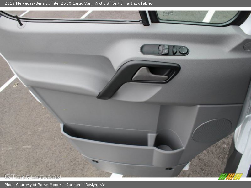 Arctic White / Lima Black Fabric 2013 Mercedes-Benz Sprinter 2500 Cargo Van