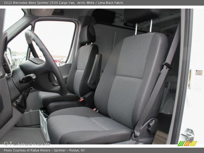 Arctic White / Lima Black Fabric 2013 Mercedes-Benz Sprinter 2500 Cargo Van