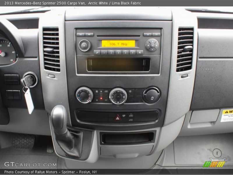 Arctic White / Lima Black Fabric 2013 Mercedes-Benz Sprinter 2500 Cargo Van