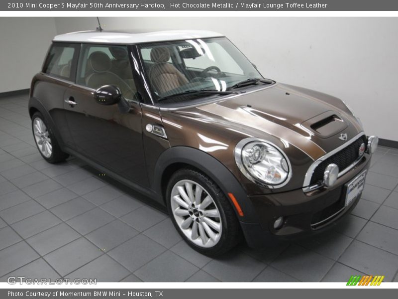 Front 3/4 View of 2010 Cooper S Mayfair 50th Anniversary Hardtop