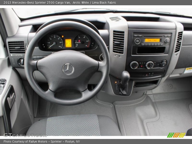 Arctic White / Lima Black Fabric 2013 Mercedes-Benz Sprinter 2500 Cargo Van