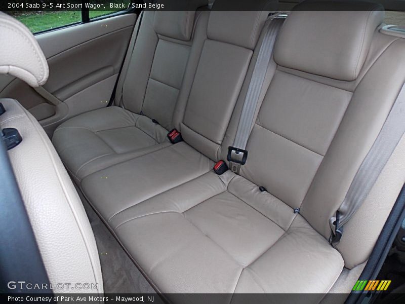 Rear Seat of 2004 9-5 Arc Sport Wagon