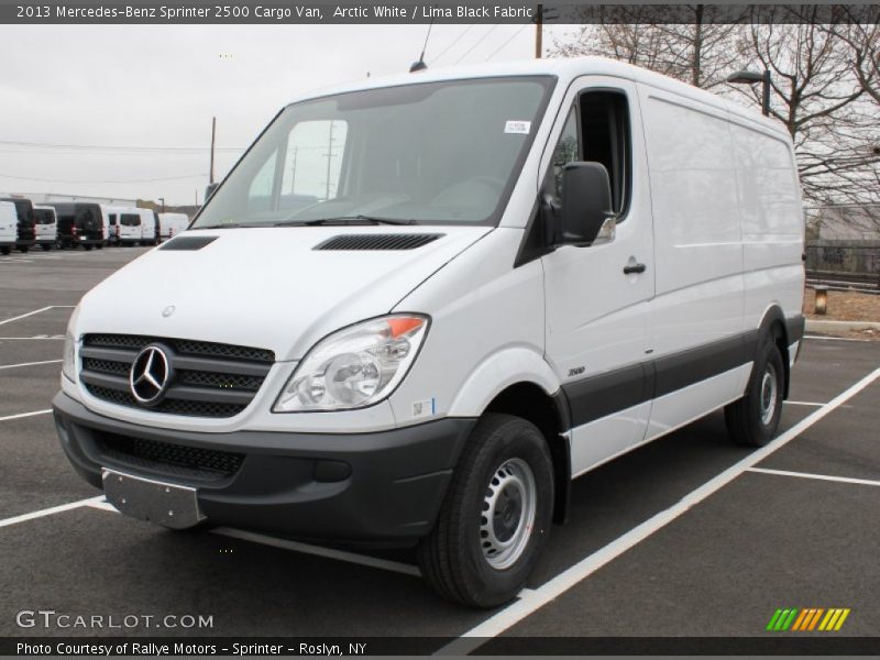 Arctic White / Lima Black Fabric 2013 Mercedes-Benz Sprinter 2500 Cargo Van