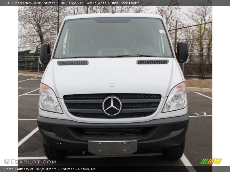 Arctic White / Lima Black Fabric 2013 Mercedes-Benz Sprinter 2500 Cargo Van