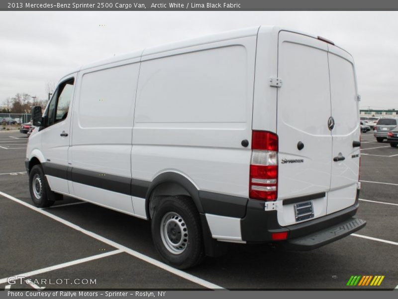 Arctic White / Lima Black Fabric 2013 Mercedes-Benz Sprinter 2500 Cargo Van