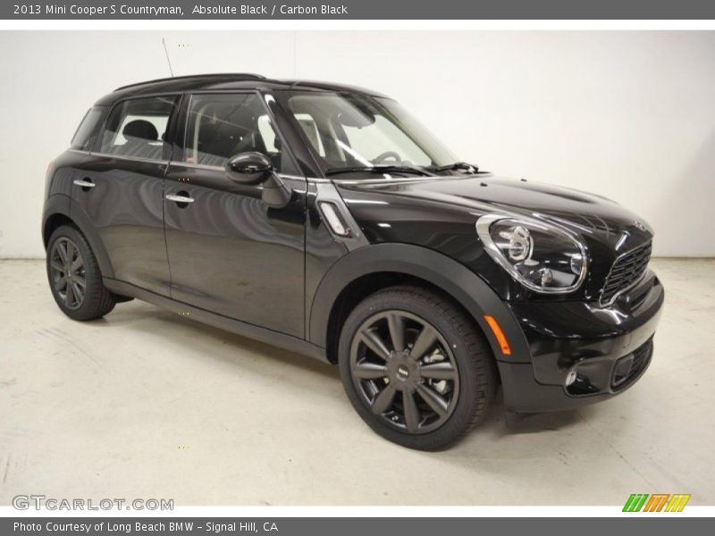 Absolute Black / Carbon Black 2013 Mini Cooper S Countryman