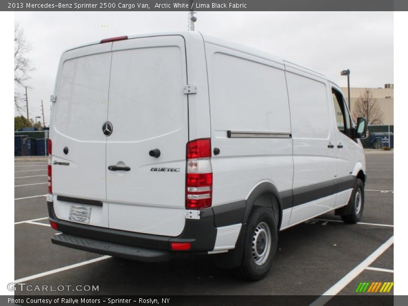 Arctic White / Lima Black Fabric 2013 Mercedes-Benz Sprinter 2500 Cargo Van