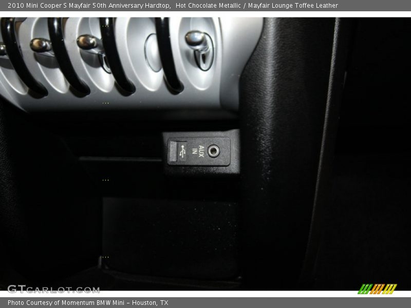 Hot Chocolate Metallic / Mayfair Lounge Toffee Leather 2010 Mini Cooper S Mayfair 50th Anniversary Hardtop