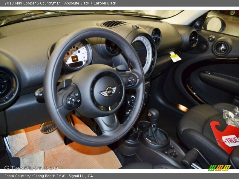 Absolute Black / Carbon Black 2013 Mini Cooper S Countryman