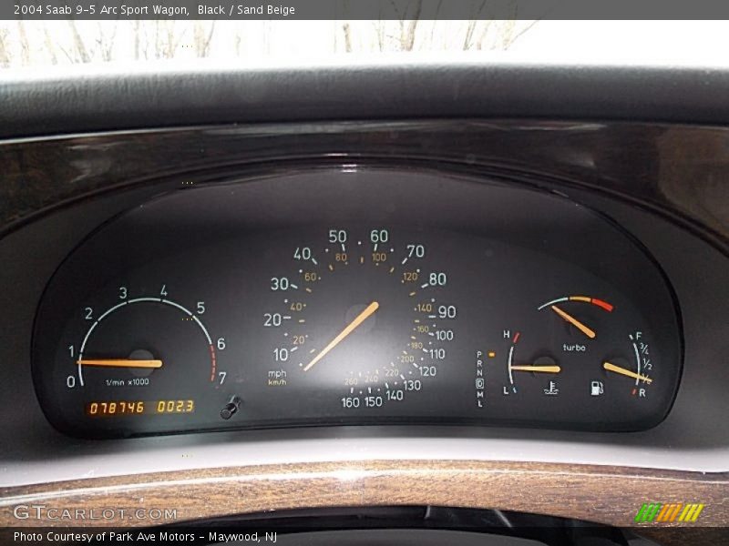  2004 9-5 Arc Sport Wagon Arc Sport Wagon Gauges