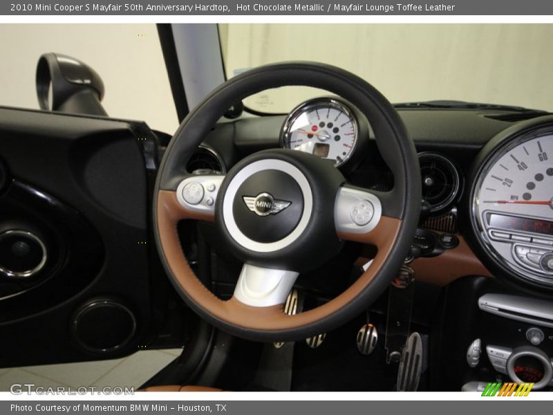  2010 Cooper S Mayfair 50th Anniversary Hardtop Steering Wheel