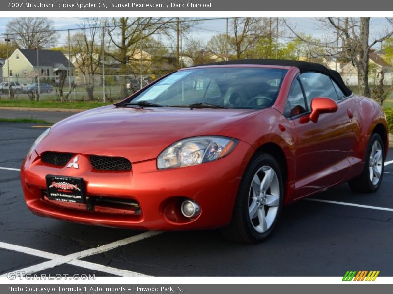 Sunset Pearlescent / Dark Charcoal 2007 Mitsubishi Eclipse Spyder GS