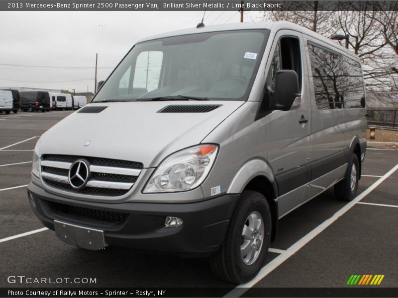 Brilliant Silver Metallic / Lima Black Fabric 2013 Mercedes-Benz Sprinter 2500 Passenger Van