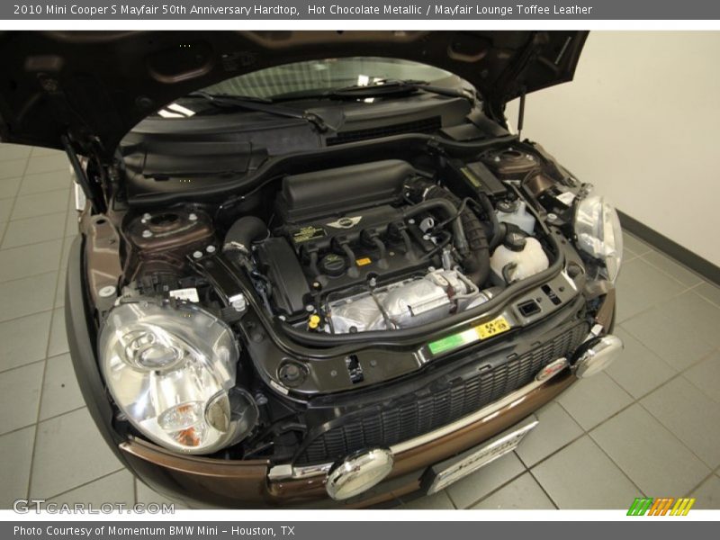  2010 Cooper S Mayfair 50th Anniversary Hardtop Engine - 1.6 Liter Turbocharged DOHC 16-Valve VVT 4 Cylinder