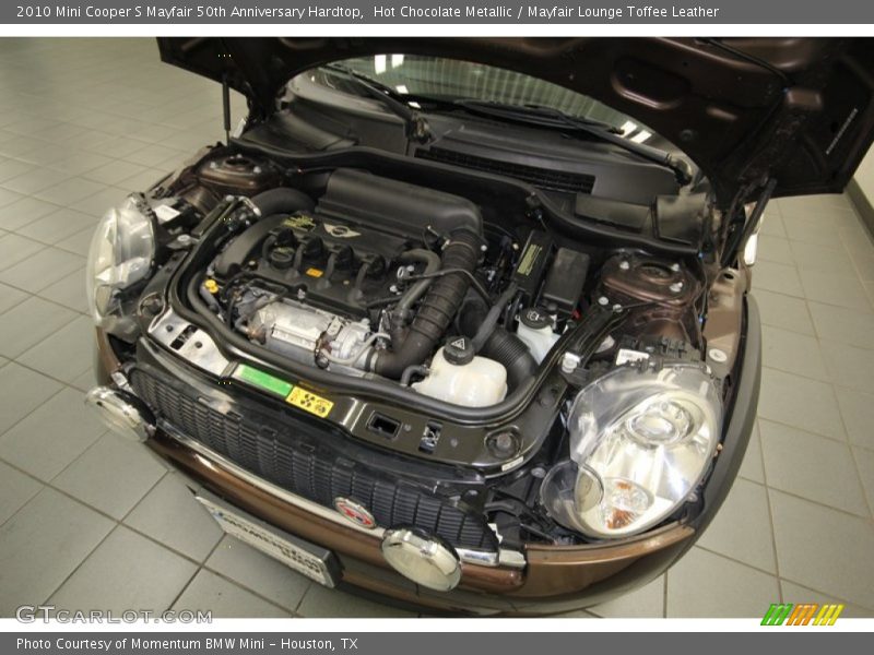  2010 Cooper S Mayfair 50th Anniversary Hardtop Engine - 1.6 Liter Turbocharged DOHC 16-Valve VVT 4 Cylinder