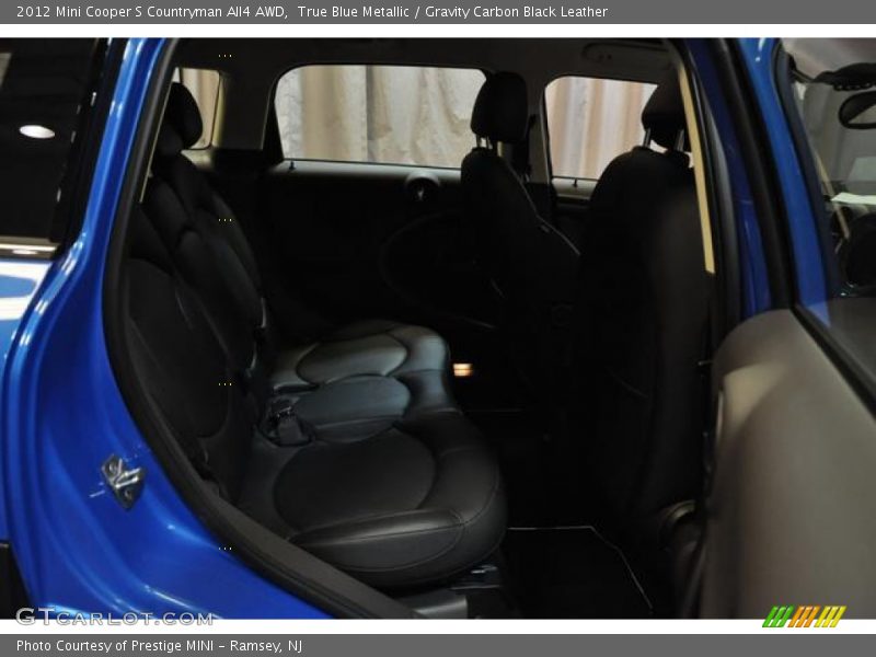 True Blue Metallic / Gravity Carbon Black Leather 2012 Mini Cooper S Countryman All4 AWD