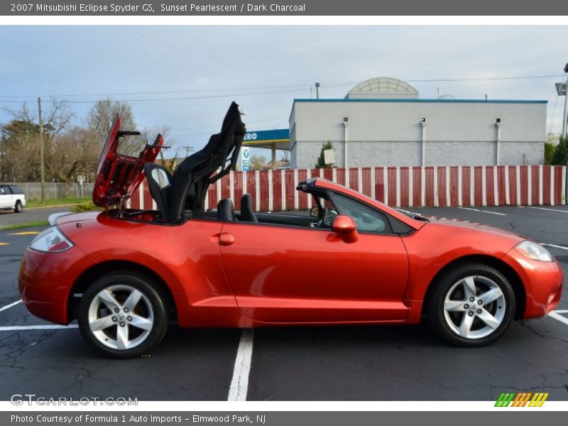 Sunset Pearlescent / Dark Charcoal 2007 Mitsubishi Eclipse Spyder GS