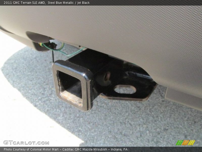 Steel Blue Metallic / Jet Black 2011 GMC Terrain SLE AWD